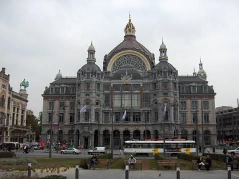 BB 00076 ~ Belgium: Antwerp Rail Road Station
